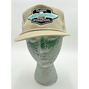 Vintage Classic International Thunderbird Club Hat Ford Car Adjustable 90s